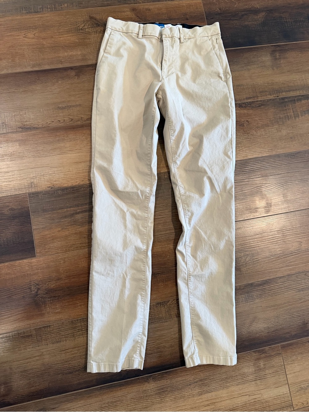 Old Navy Beige Slim Straight Chino Pants 28x34